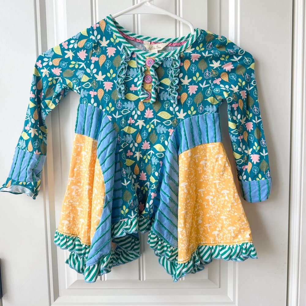 Matilda Jane Footpath Tunic Top — EUC size 4 dress or 6 top